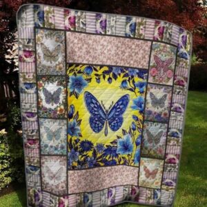 St Butterfly 020402 Quilt Blanket  Quilt
